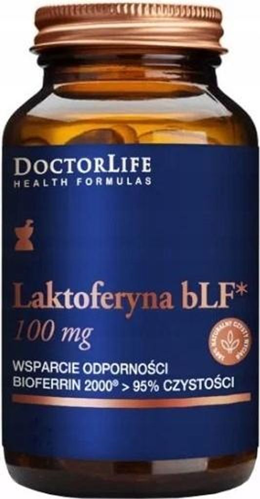 Doctor Life Lactoferrin bLF 100mg 30 Kapseln