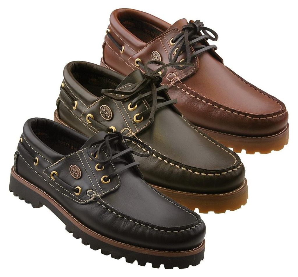 Dockers by Gerli Damen Mokassins Bootsschuhe - Schwarz, Produktbild 