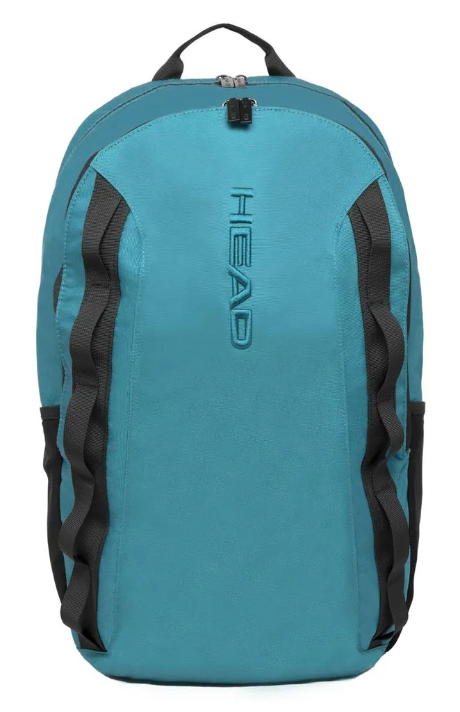 HEAD Sac à Dos Point 2 Compartiments 24L Teal Bleu pour Loisirs Quotidien