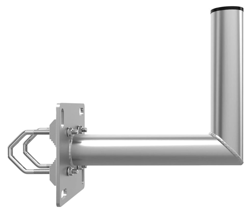 PremiumX 25cm Balkon-Ausleger ALU Geländer Rohr-Halterung Produktbild 
