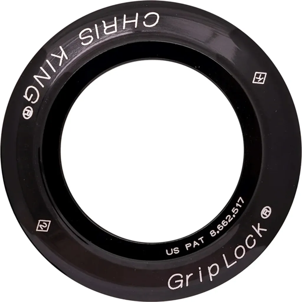 Chris King Bearing Cap Inset I1 I2 I3 I7 I8 GripLock 1 1/8" Noir