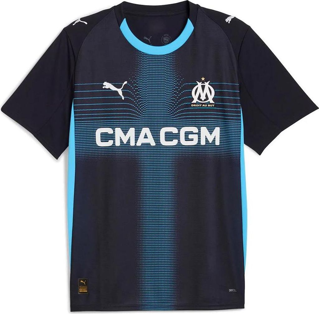 Puma OM Away Jersey Replica - bleu, Taille:XL Image du produit 