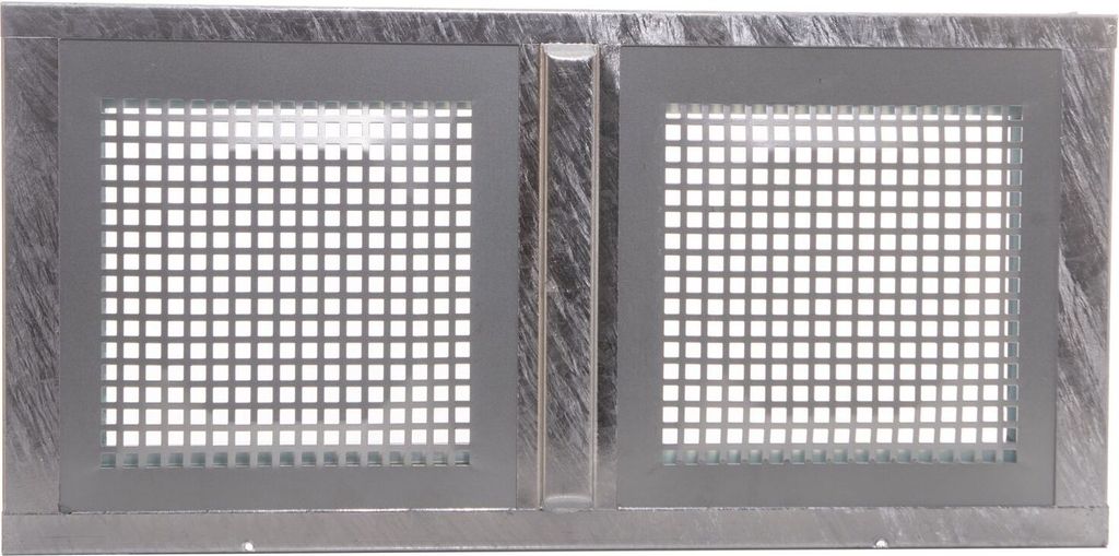 ACO MARKANT Stahlkellerfenster 2 Flügel ESG Sicherheitsglas mit Mauerranker,Maße:80 x 40 cm