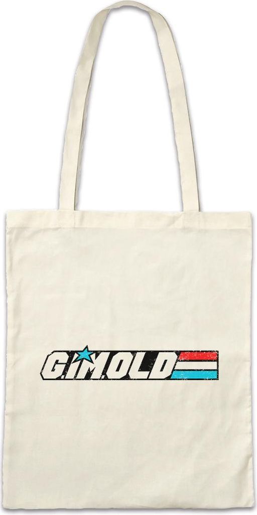 Urban Backwoods G I'm Old II, Stofftasche, Farbe: Beige