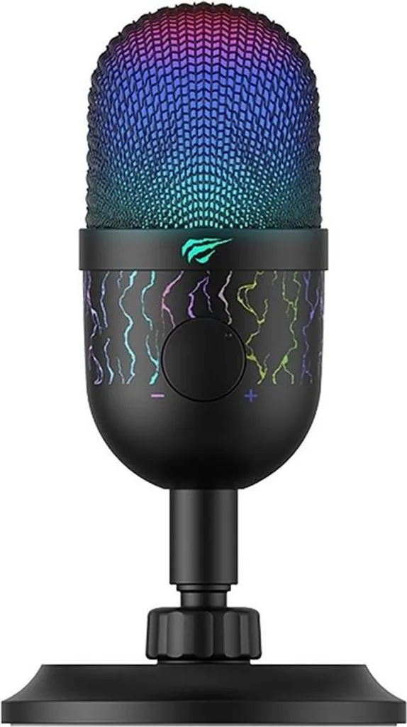 Micro Gaming USB Havit GK52 - Microphone de Bureau avec Rétroéclairage