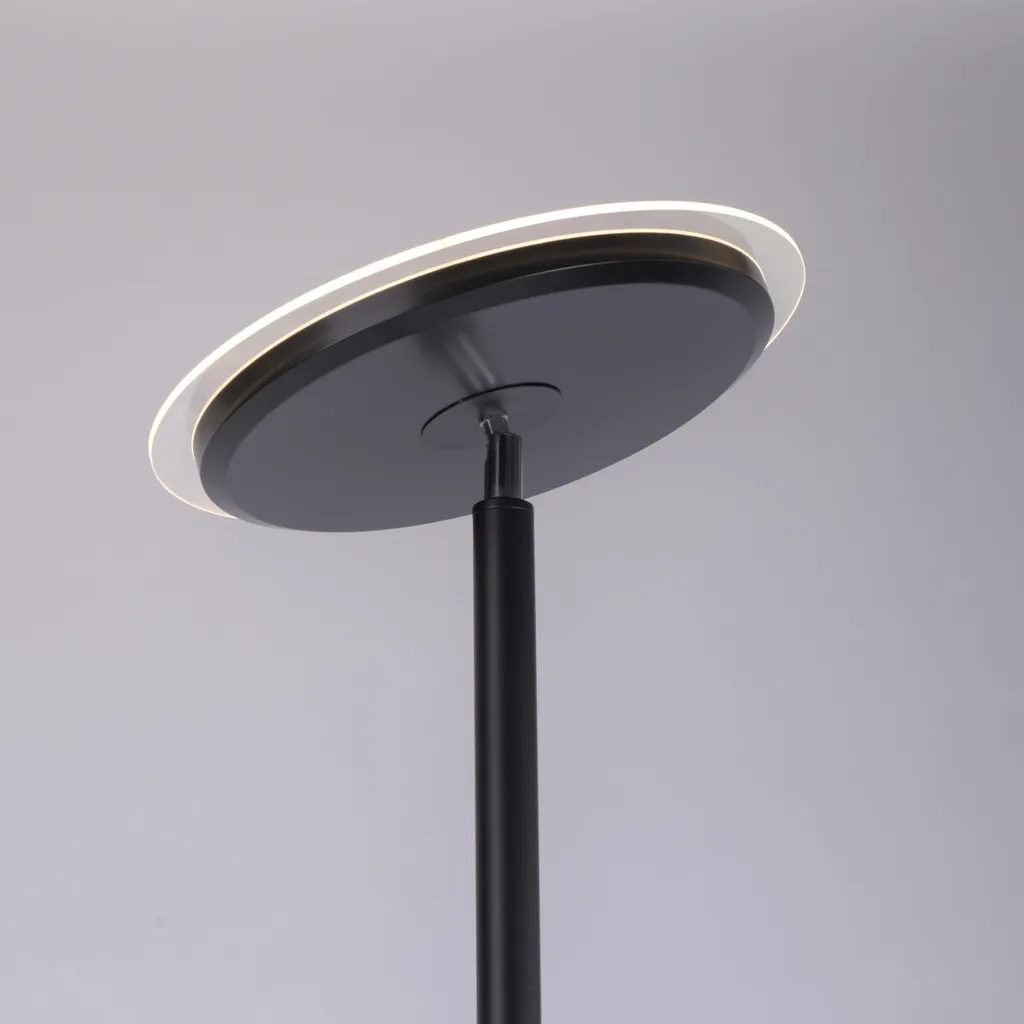 Lampadaire LED pour coin lecture, intensité variable et tête inclinable - 4