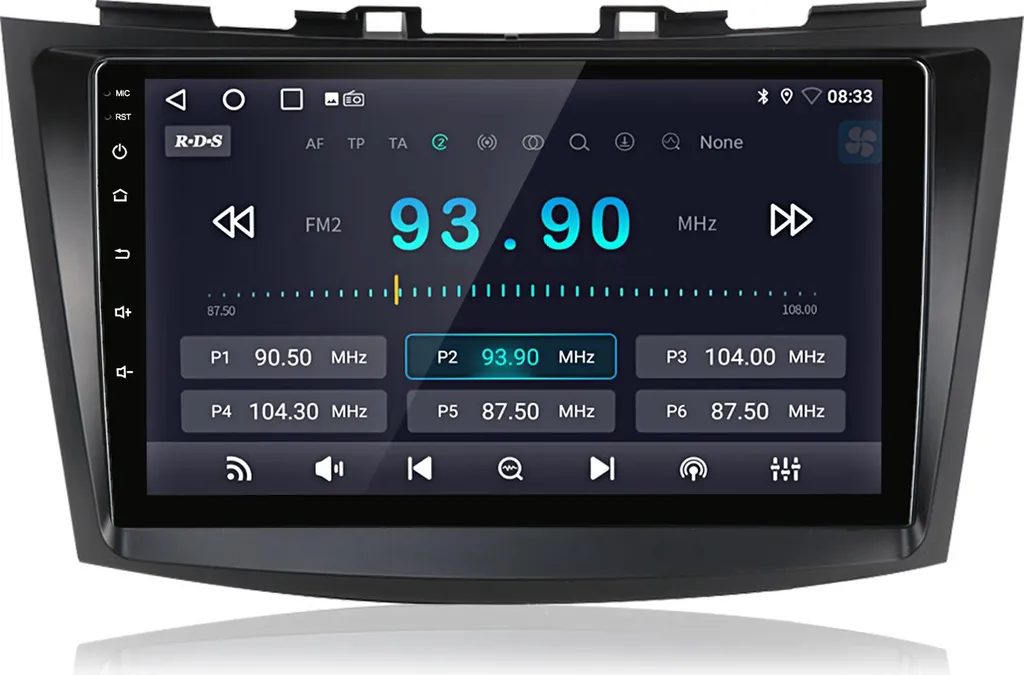 Autoradio Android Suzuki Swift 2011-2017: 9 Pollici CarPlay e Android Auto