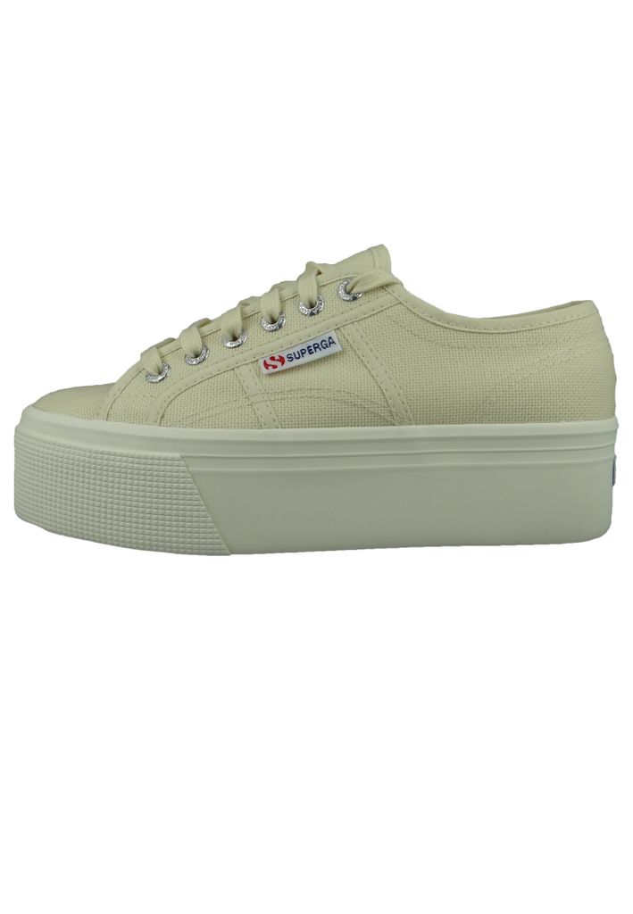 Superga 2790 Superga Plateau Klettverschluss Superga Beige 39 Sneaker