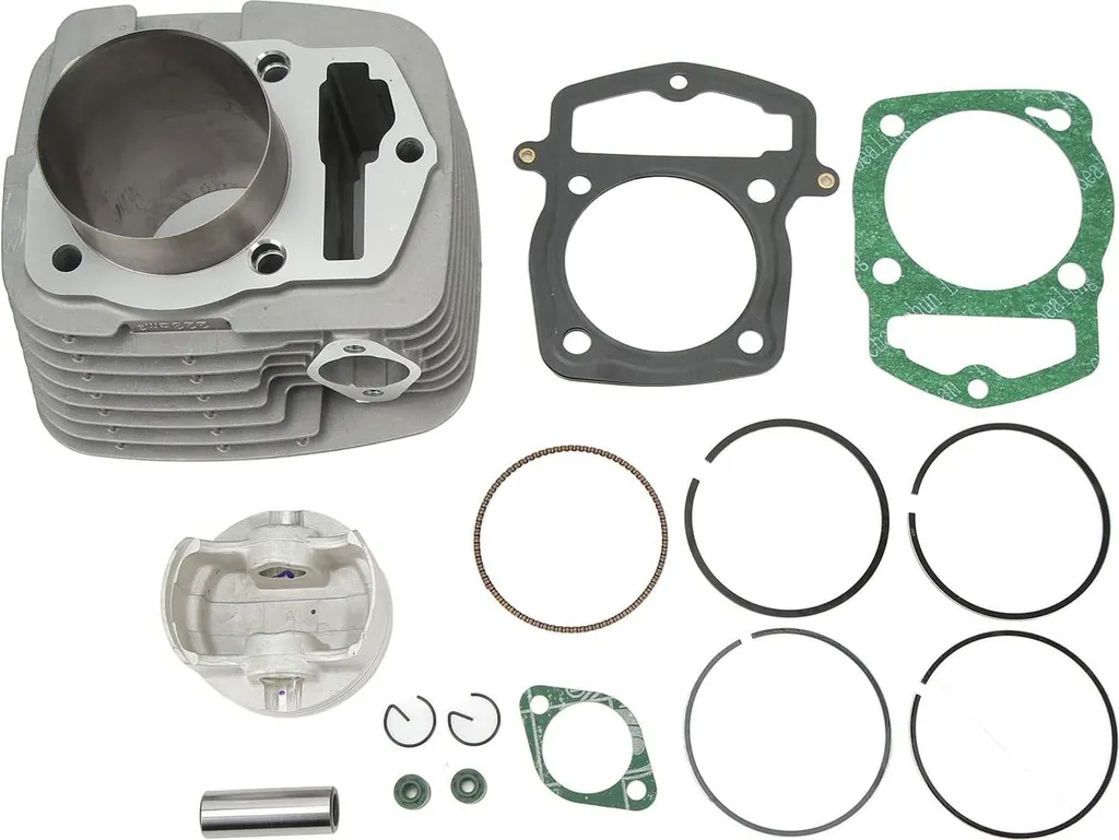 Kit cylindre piston 67 mm avec joints pour réparation moteur haut