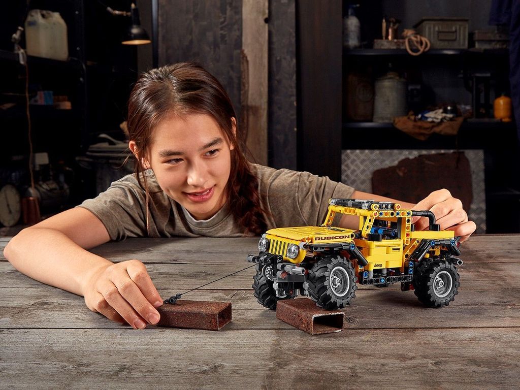 LEGO 42122 Technic Jeep Wrangler, 4x4-Spielzeugauto Produktbild 21