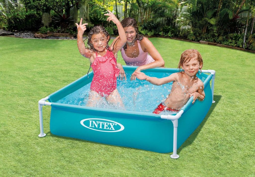 INTEX Schwimmbecken Mini Frame 122 x 122 x 30 cm 57173NP Produktbild 16