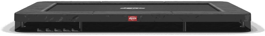 BERG Bodentrampolin Ultim Favorit InGround 330 330x220 cm Stahlrahmen Grau