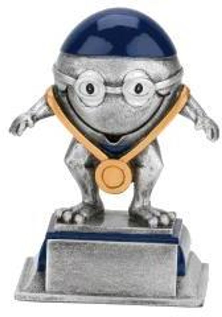 Sportfigur Schwimmen, Höhe ca. 12 cm