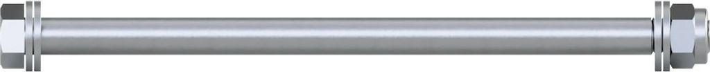 Schraube mit Stopmutter Boot Trailer verzinkt SUPROD, M16 x 290 mm