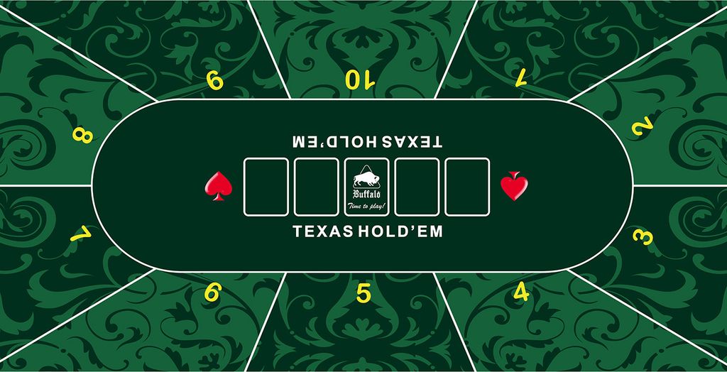 Dywanik Buffalo Poker zielony 180x90cm 3mm Zdjęcie produktu 