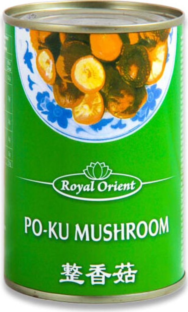 ROYAL ORIENT Shiitake Pilze | 284g / 156g Abtropfgewicht | Shitake Pilze | Po-Ku Mushrooms