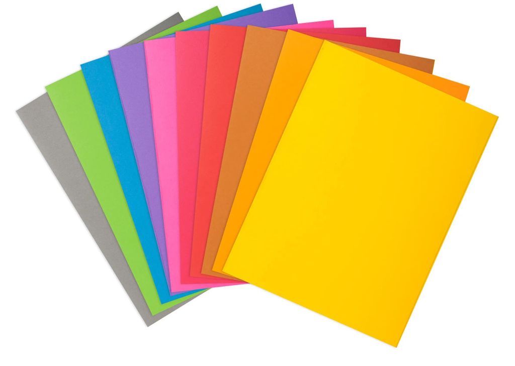 Exacompta Pack 100 Aktendeckeln ROCK''S 80, 22x31cm - Produktbild 