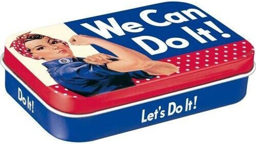 Nostalgic-Art - Pillendose XL - USA - We Can Do It!