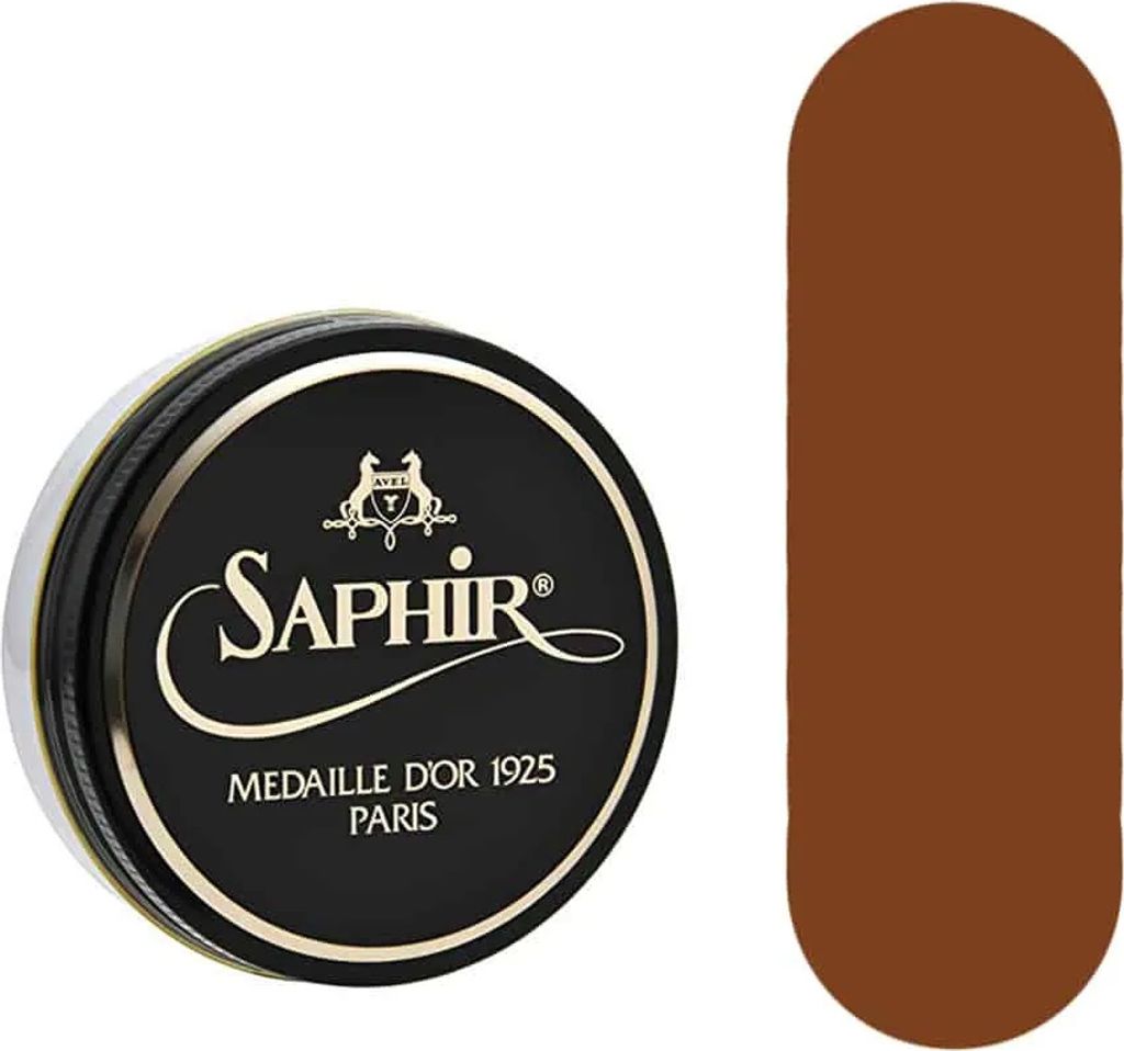 Saphir Medaille d'Or Pate de Luxe Schuhcreme - (03) Hellbraun - 50ml
