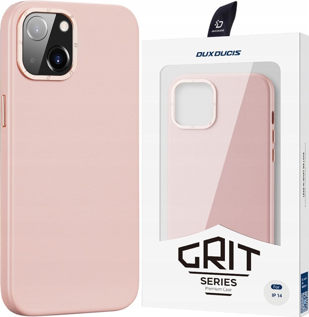 Dux Ducis Etui Fall Fall mit Magsafe für Iphone 14 Plus Rosa
