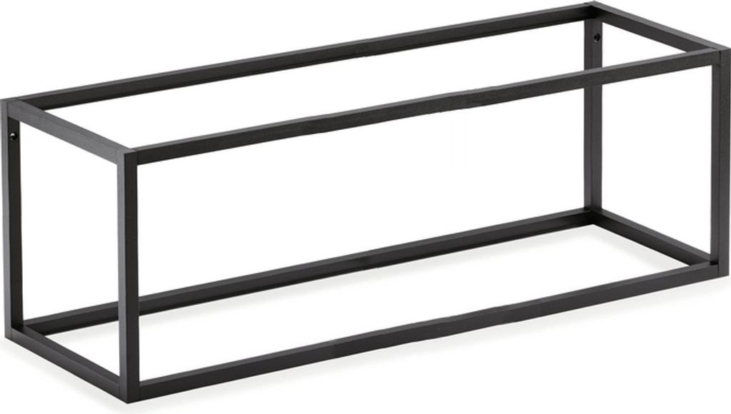 NABER 8051038 Cubo Komplettsets, Regalsystem, 900 x 300 mm, schwarz matt