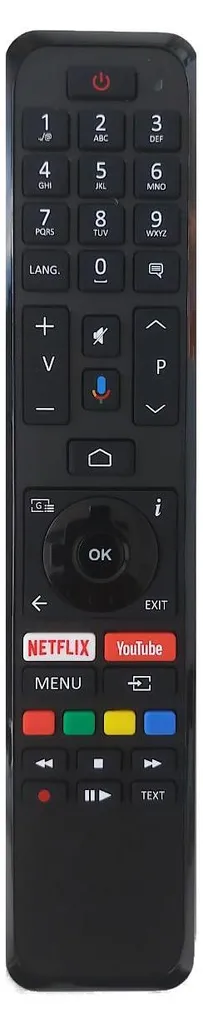 Télécommande Panasonic RC45160 originale avec micro de recherche vocale