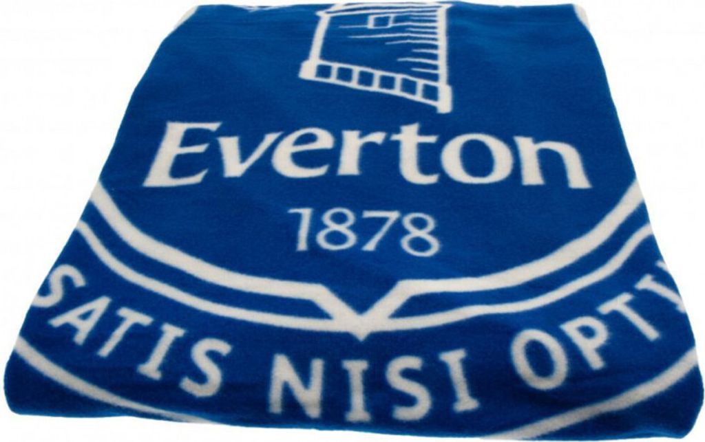 Everton FC - Decke, Fleece, Puls BS2813 (Einheitsgröße) (Blau/Weiß)
