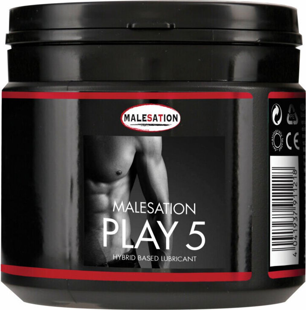 MALESATION Play 5 Hybrid Based Lubricant 500 ml Produktbild 