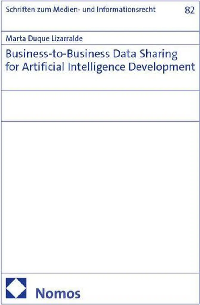 Livre Data Sharing for AI : Manuel professionnel sur le partage B2B
