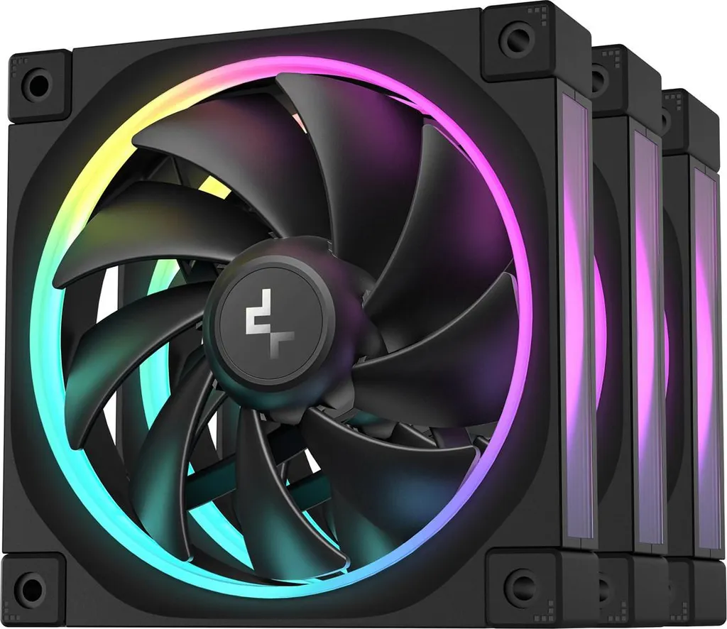 Recensione e Vendita DeepCool FL12-3 in 1 - Ventole Case 120mm Black