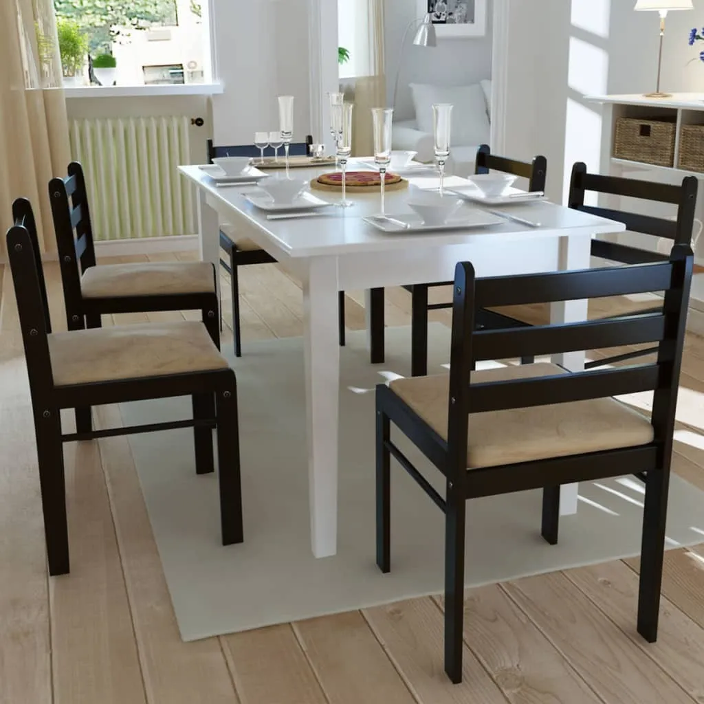 Chaises de Salle à Manger Robustes et Confortables en Velours - Pack 6