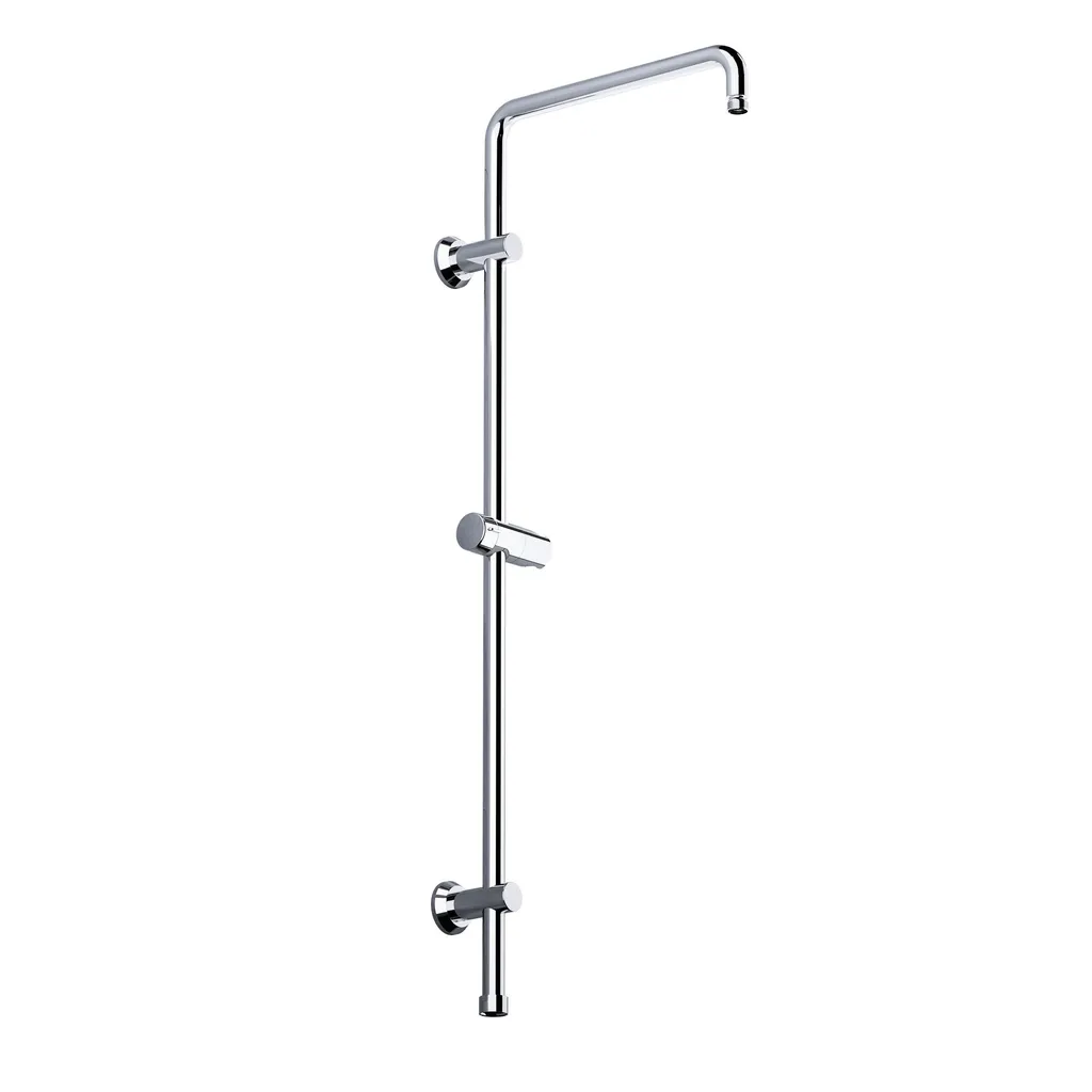 Bras de Douche Mural en Inox Chrome 92cm pour Ciel de Pluie Fixe JOHO