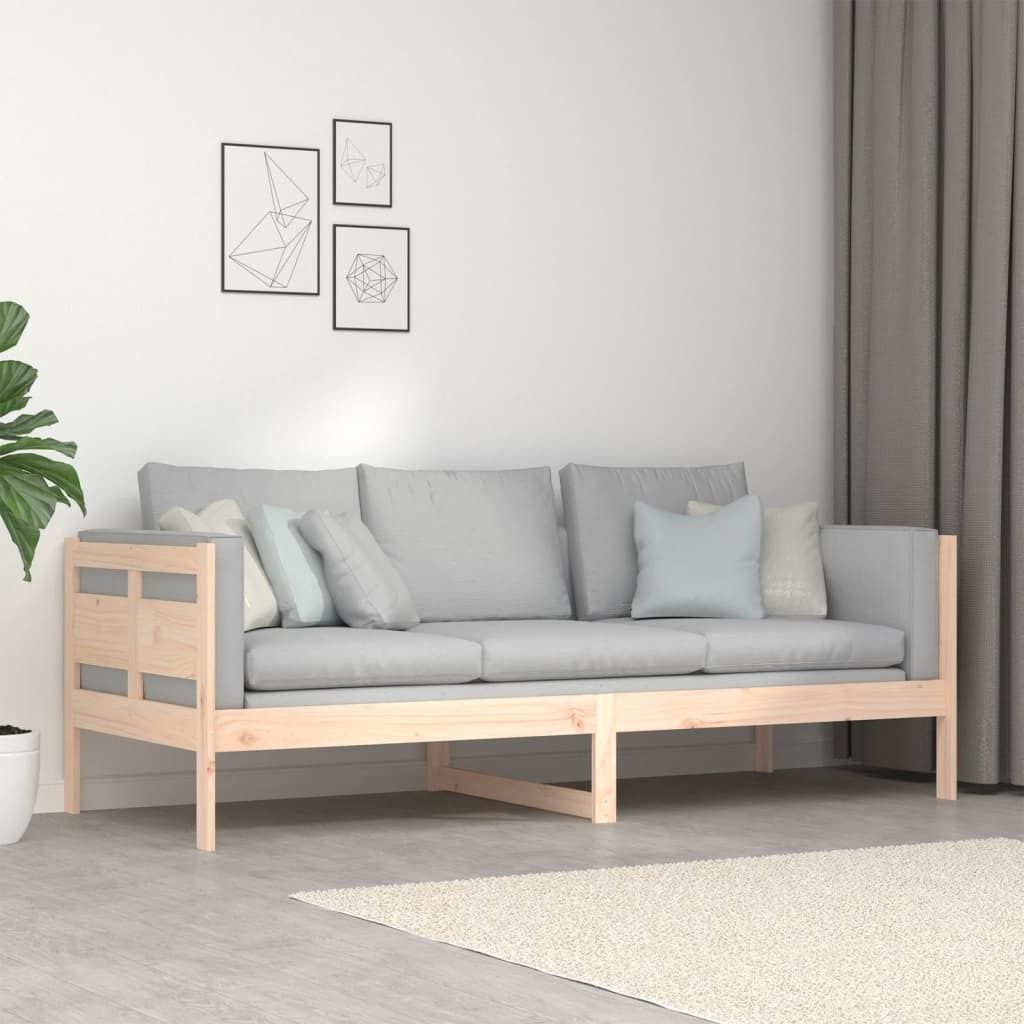 CLORIS Bettsofa Tagesbett Massivholz Kiefer 80x200 cm, 18,45 kg