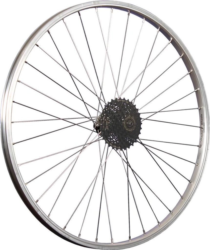 26-Zoll-Hinterrad für Fahrräder mit Shimano-8-Gang-Kassette Produktbild 