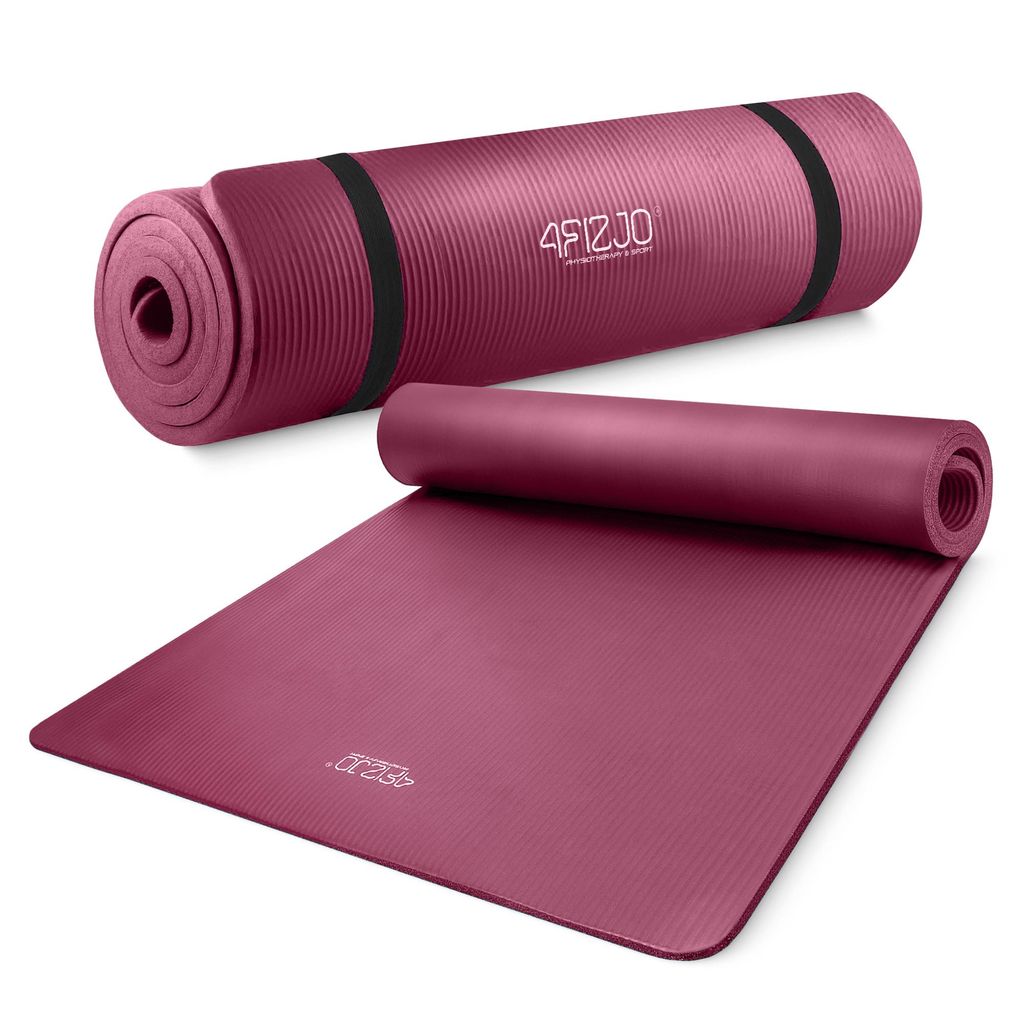 4FIZJO Trainingsmatte NBR, 190 × 100 × 1,5 cm; rutschfeste, Produktbild 