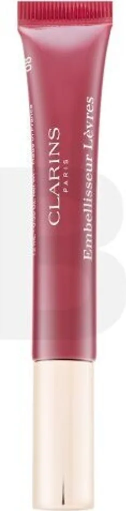 Gloss Embellisseur Lèvres Clarins Plum Shimmer 08 Tube 12ml Brillance