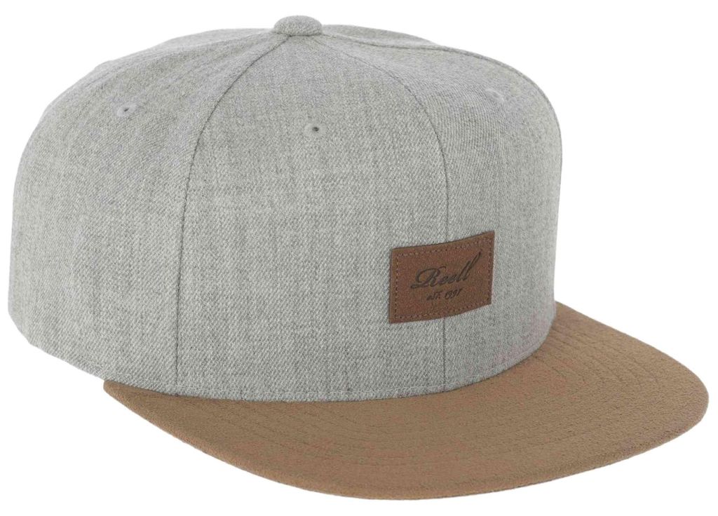 Reell Suede Cap Heather Light Grey .