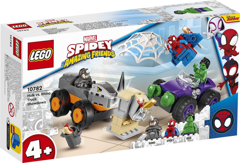 LEGO 10782 LEGO Spider-Man 10782 Hulks und Rhinos Immagine del prodotto 