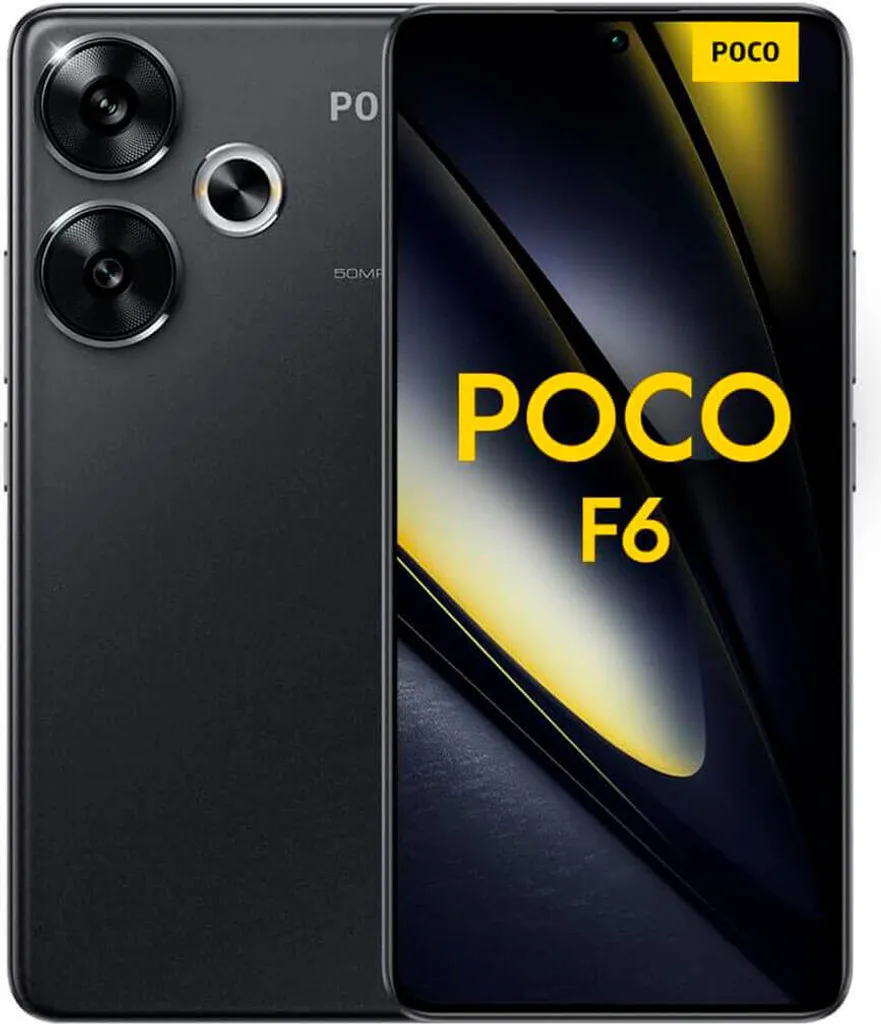 Smartphone Xiaomi Poco F6 5G Noir - 12 Go RAM + 512 Go Stockage Noir