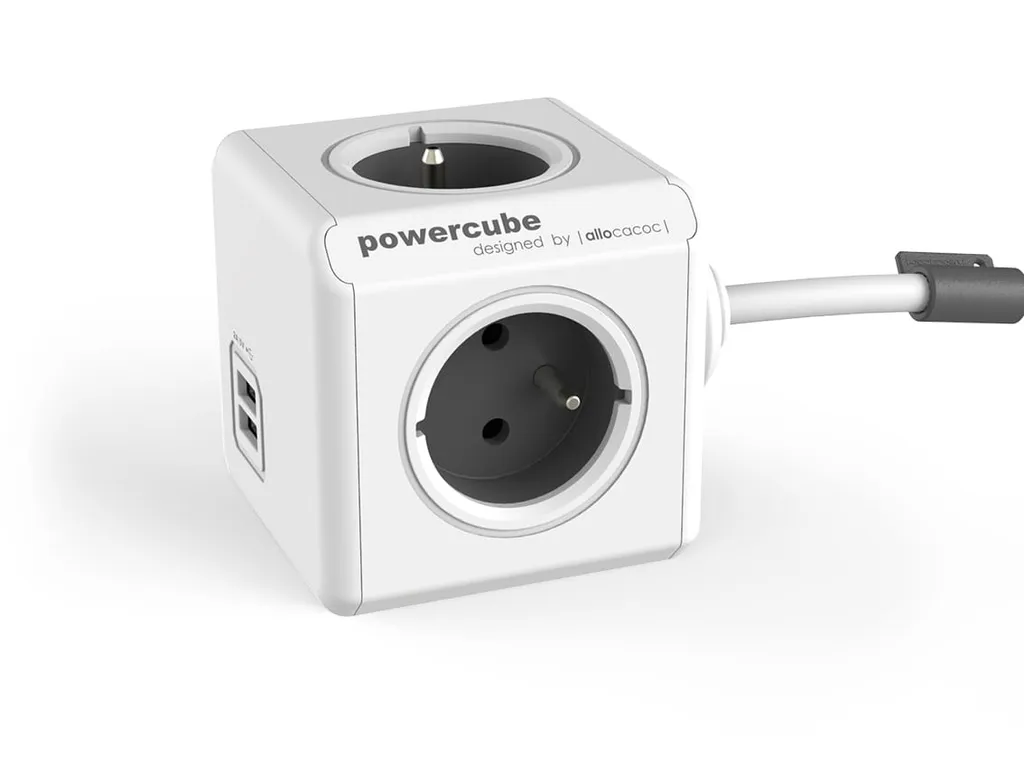 PowerCube Extended USB Allocacoc - Design e Funzionalità E(FR)