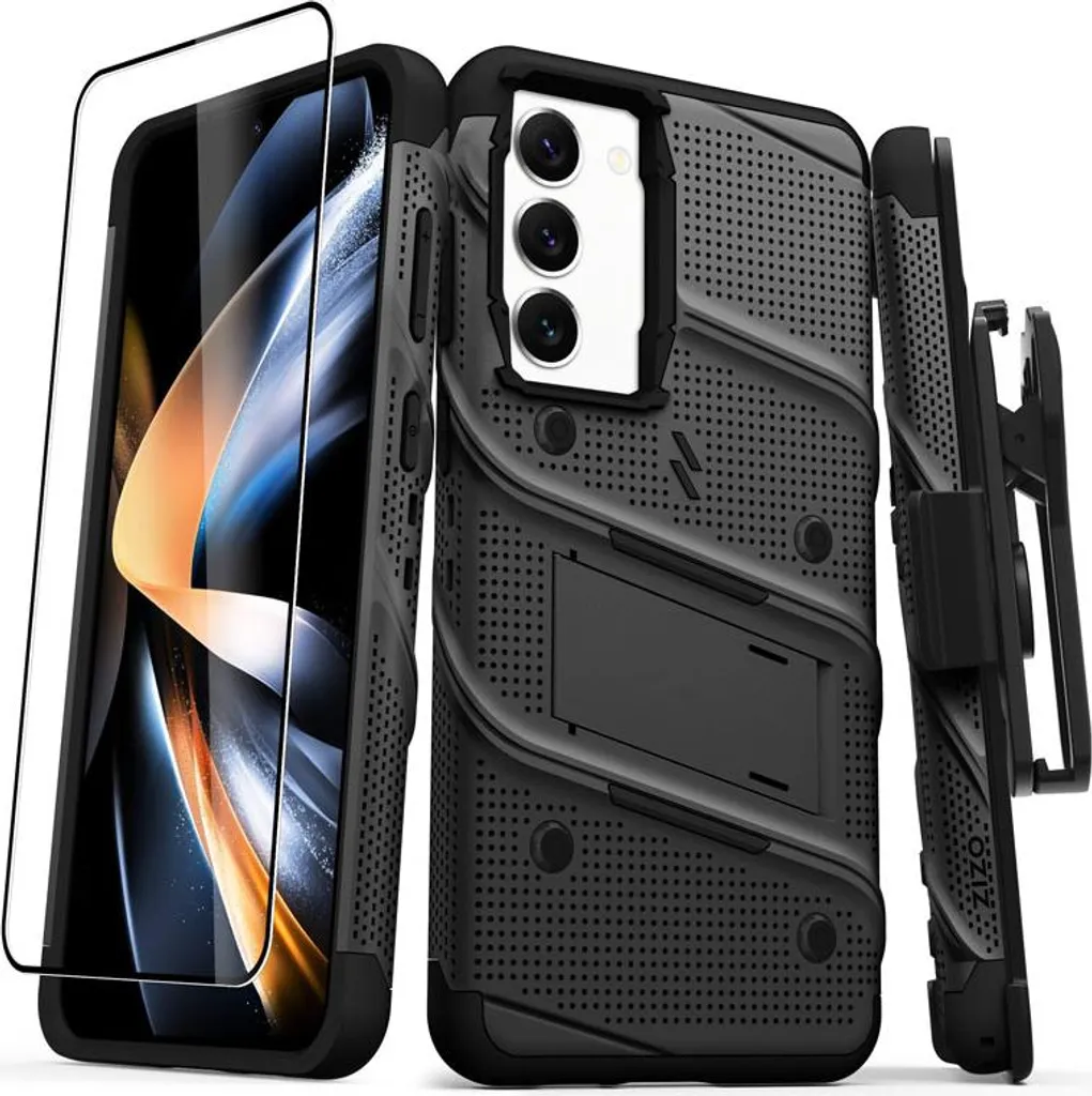 Custodia S23 Plus Zizo Bolt Nero: Mai più Paura delle Cadute