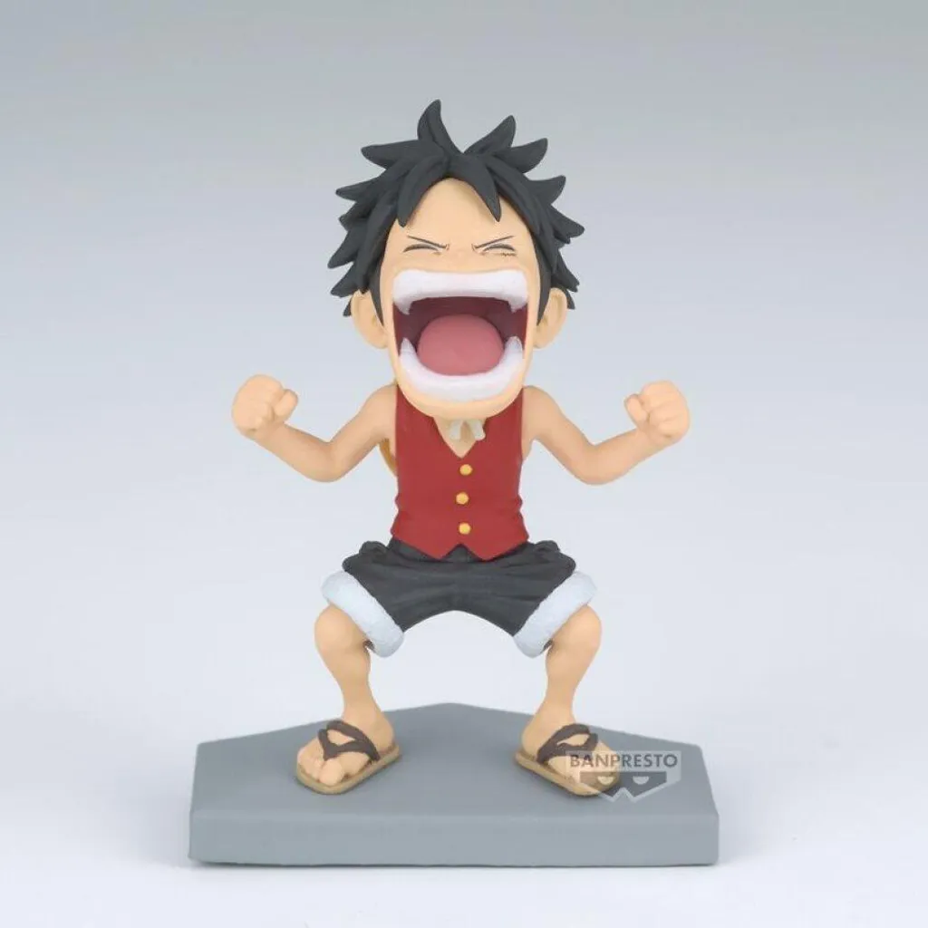 Lot de 2 Figurines de Collection One Piece Luffy et Nico Robin