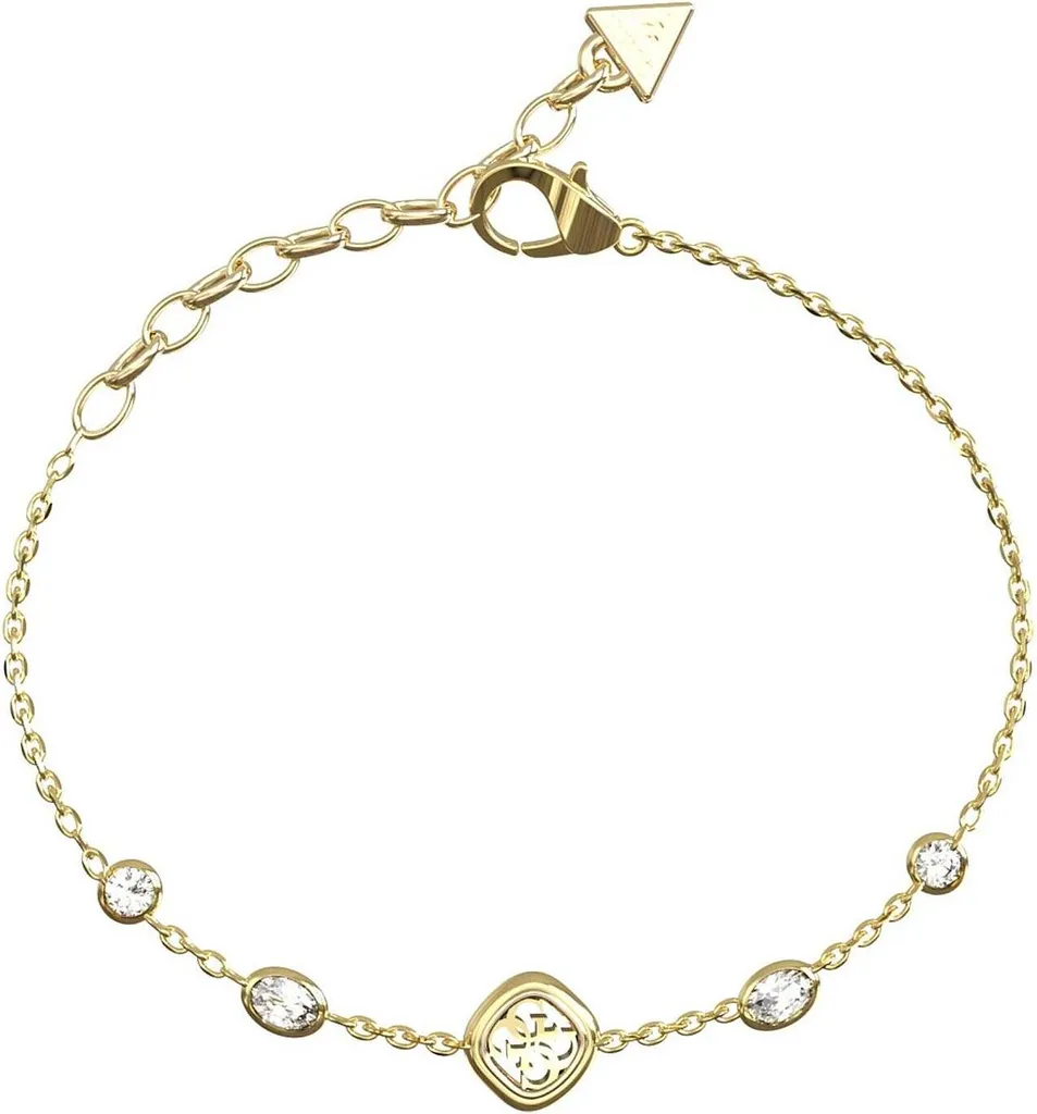 Bracciale Oro Guess con Charm Fissi | Stile Raffinato da Donna