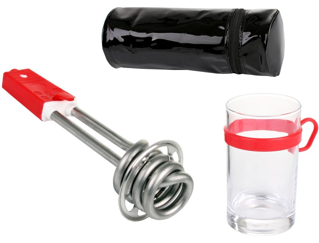ROMMELSBACHER Chauffe-eau de voyage, 350 W, avec étui + Image du produit 