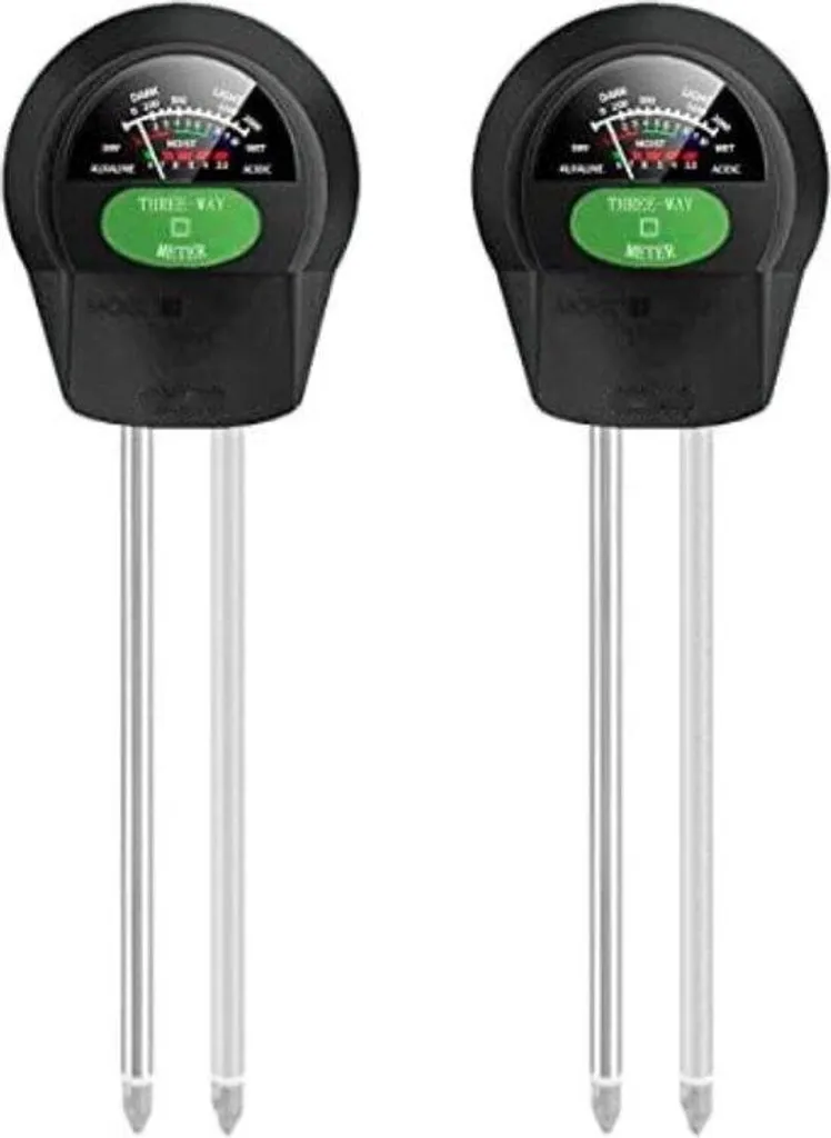 Humidimètre de sol pour plantes d'intérieur et jardin pack de 2 sondes