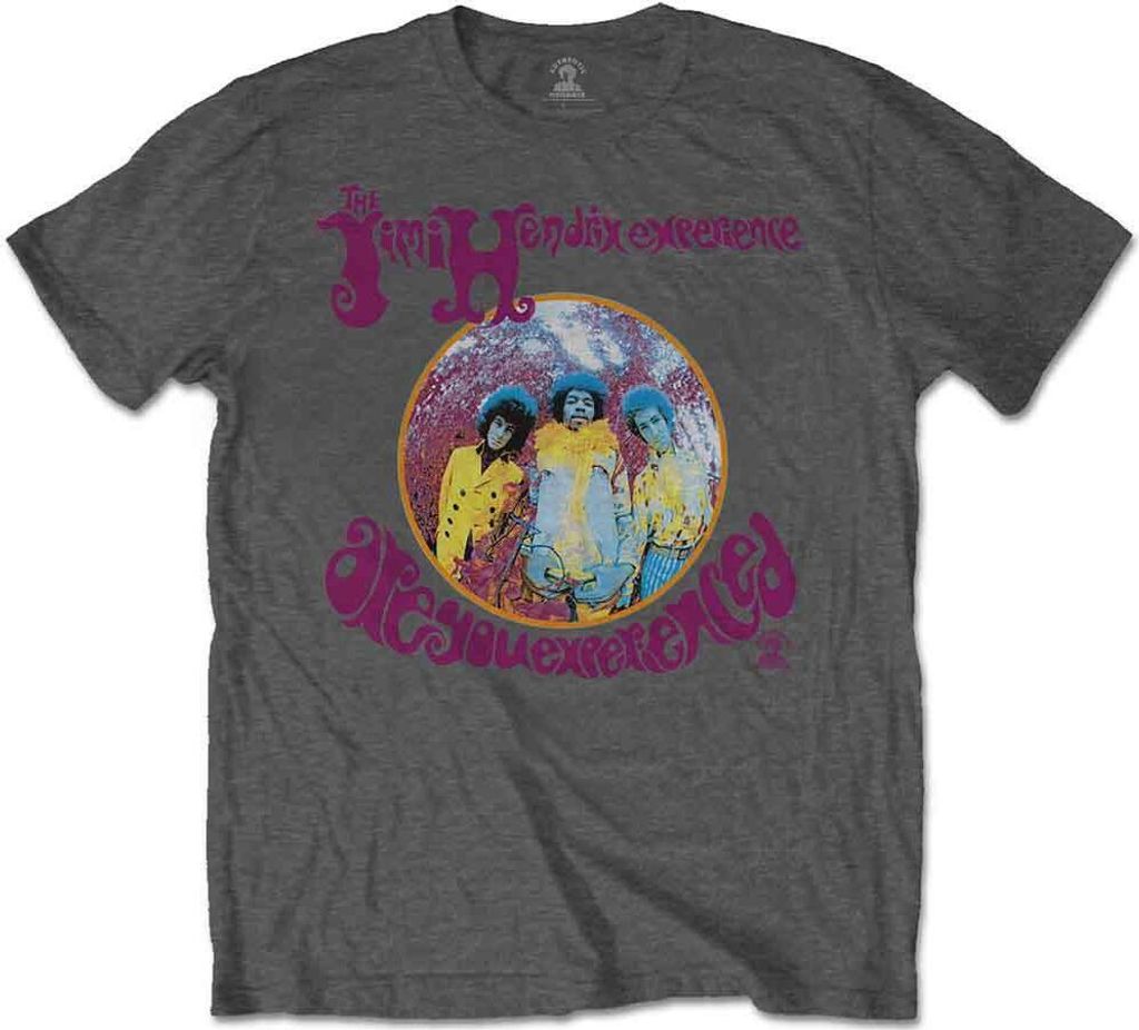 Jimi Hendrix - "Are You Experienced" T-Shirt für Herren/Damen Uni RO13052 (M) (Grau)