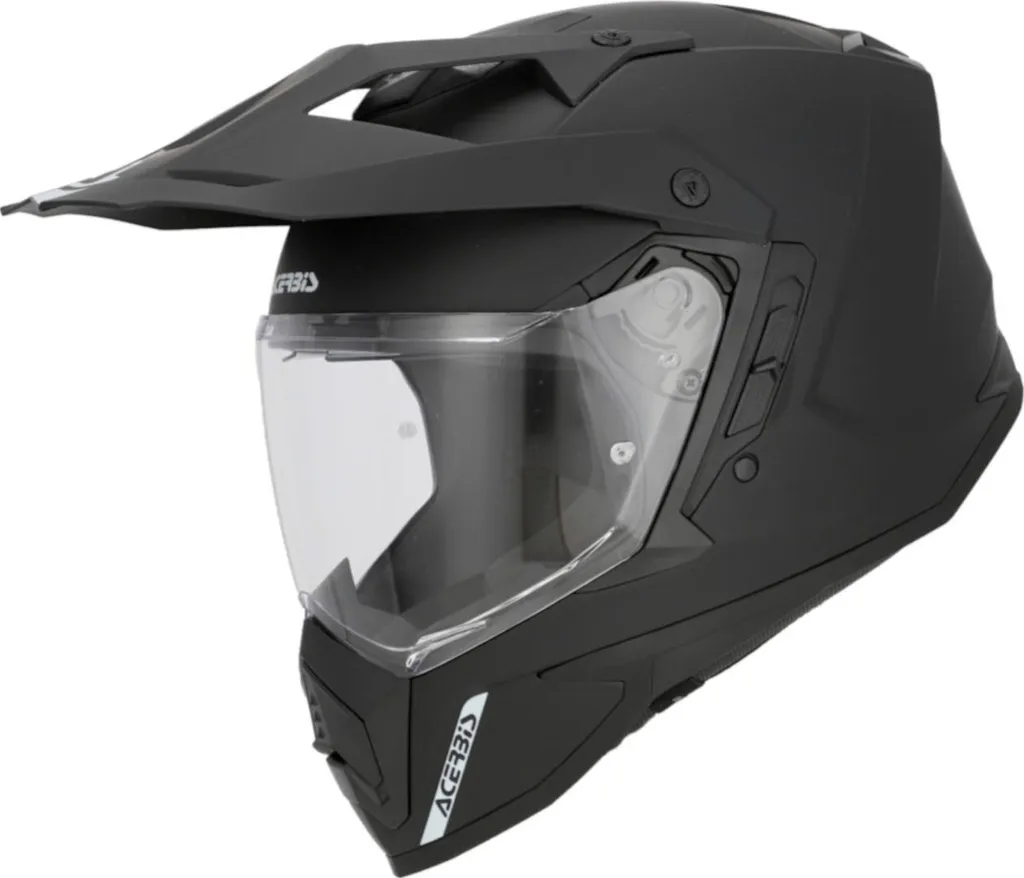 Casque Enduro Acerbis Assault Noir Mat S idéal pour Sorties Off-Road