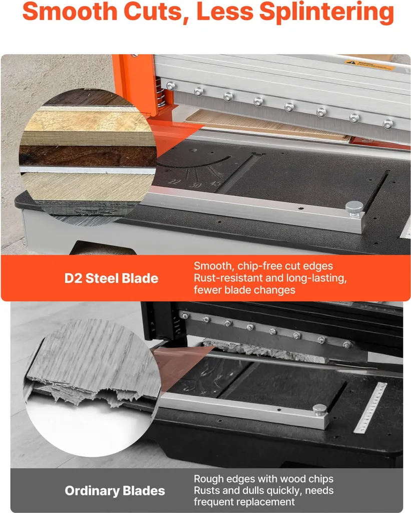 Coupe-stratifié pour pose de sol LVT et SPC avec support large 304mm - 4