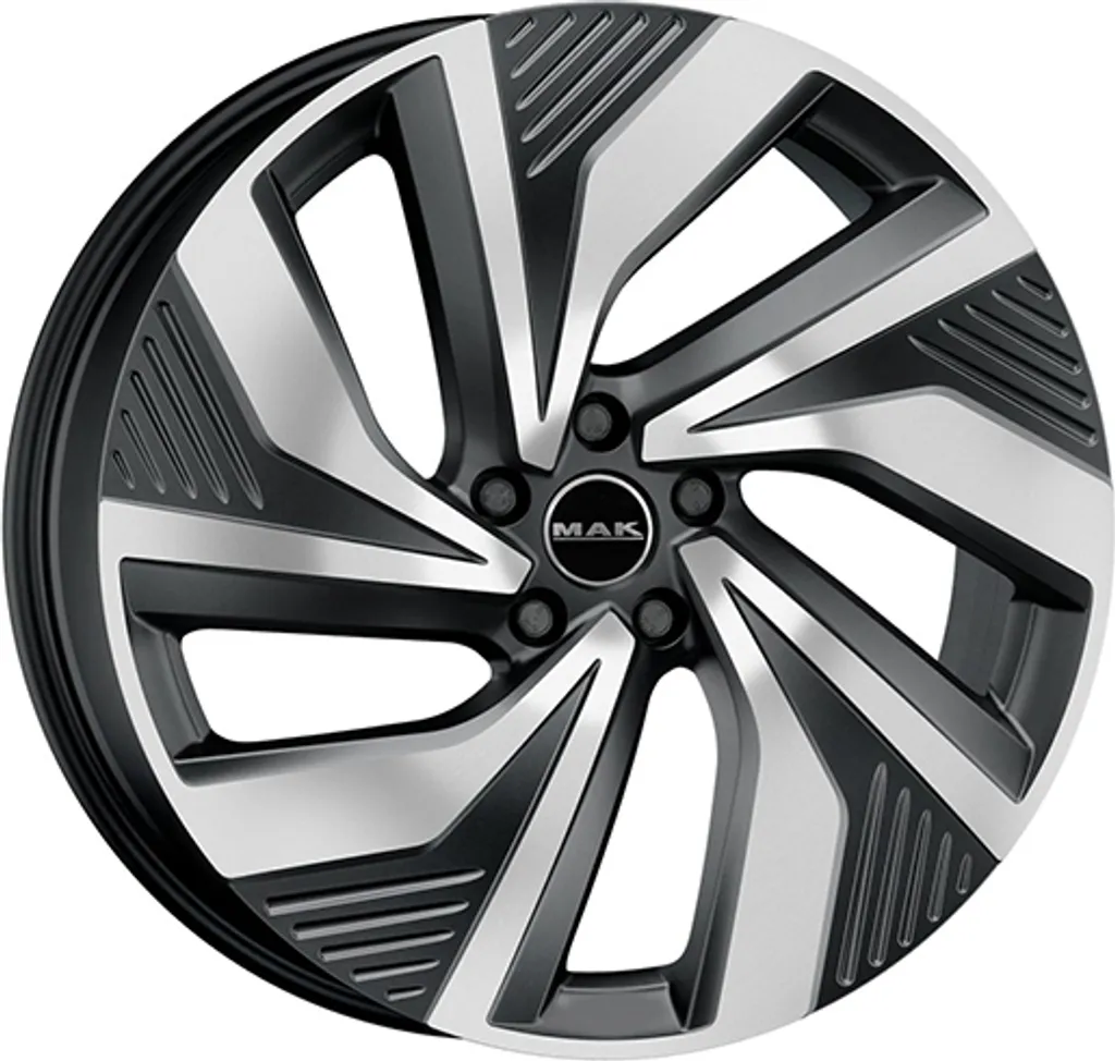 Jante 20 pouces pour voiture électrique MAK ELECTRA 5x112 Black Mirror