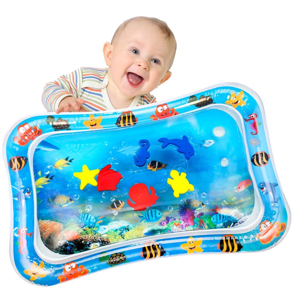 60 x 50 cm Baby Kinder Wasser Spielmatte Wasserkissen Aufblasbare Spielzeug ！ 